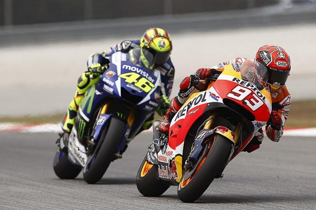  Marquez Raih Posisi Pole, Rossi Start Kedua di GP Inggris
