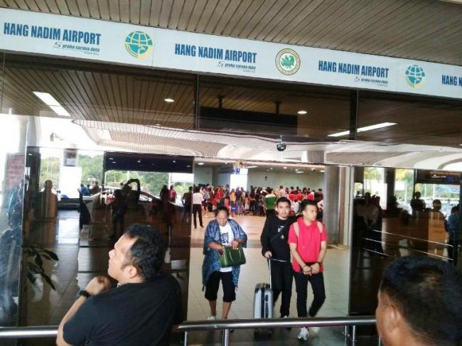 Arus Balik H+4 Bandara Hang Nadim Mulai Ramai