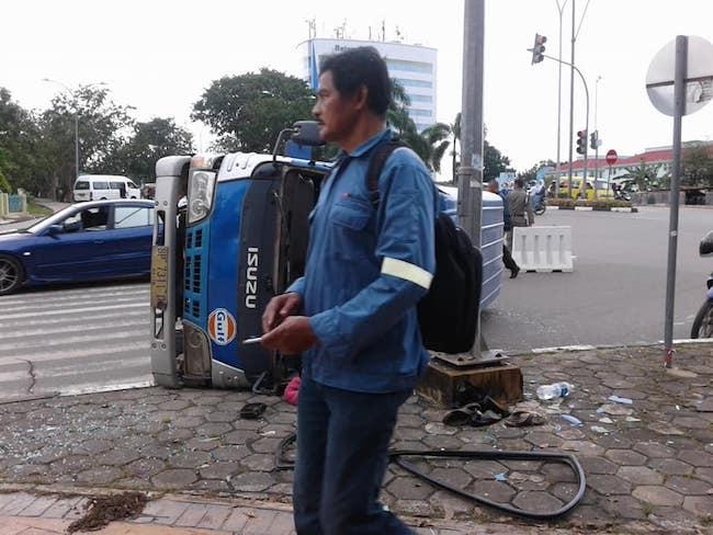 Warganet Minta Dishub Cabut Izin Angkutan Bimbar
