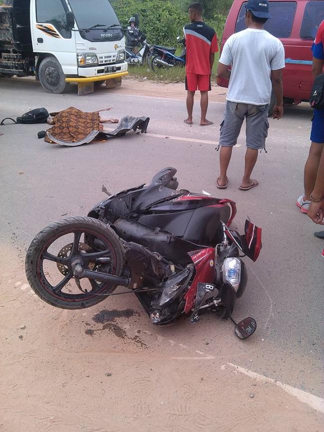 Kecelakaan Maut di Jalan Raya Tembesi-Barelang, Seorang Pelajar Tewas