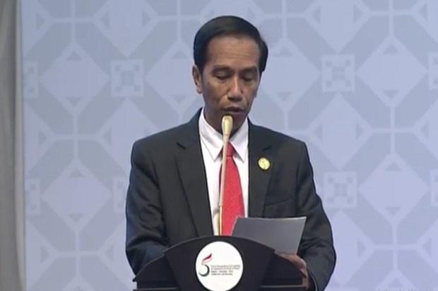 Ini Pidato Jokowi yang Menggetarkan KTT Luar Biasa OKI 