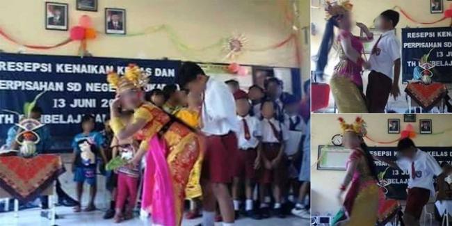 Gila!..Murid SD di Jembrana Bali Diajak Joget Porno di Acara Perpisahan Sekolah 