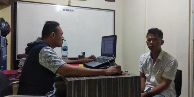 Rudapaksa Pacar, Sopir Truk Mabuk Diringkus Polres Tanjungpinang