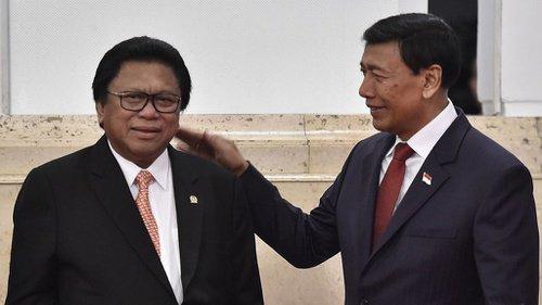 Balas Sindiran OSO, Wiranto: Kesalahan Saya Tunjuk OSO Jadi Ketum
