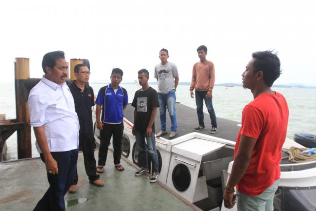 Nurdin Cek Kesiapan Pelabuhan Layani Penumpang