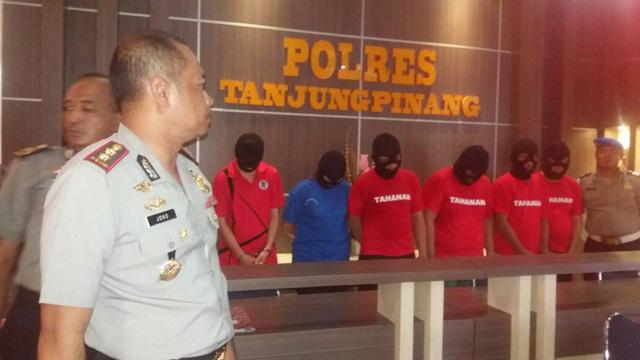 Kawanan Pembobol Rumah di Tanjungpinang Ditangkap, Satu Orang Wanita