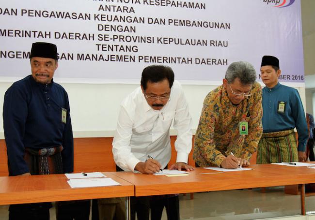 Kepala BPKP: Provinsi Kepri Harus Segera Terapkan Sistem Online