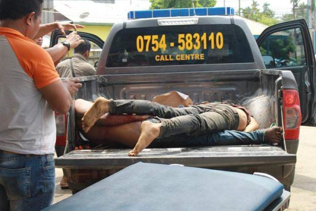 Hasil Visum, di Perut Anggota Brimob Polda Sumbar Ditemukan Bekas Bacokan