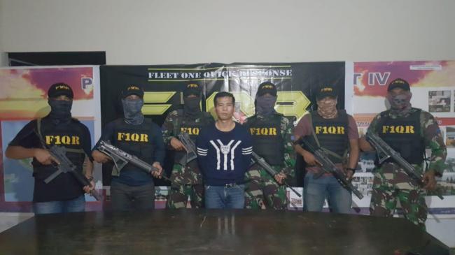 Otak Kawanan Pencoleng Kapal Kargo Diringkus Tim Reaksi Cepat Lantamal IV