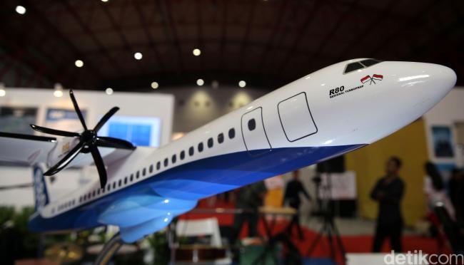 Wow, Pesawat R80 Habibie Sudah Dipesan 155 Unit