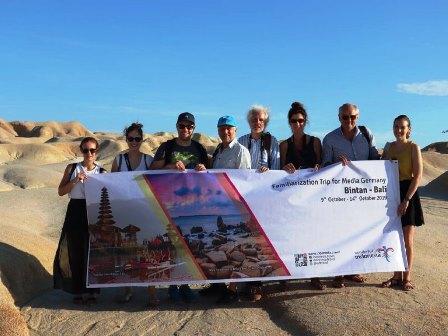 Pertama Berkunjung, Wisatawan Jerman Jatuh Hati dengan Bintan