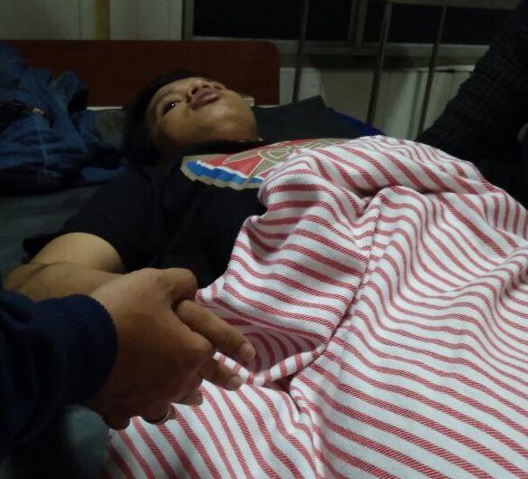 Dua Mahasiswa STT Real Batam Jadi Korban Begal, Ditabrak, Kedua Kaki Patah