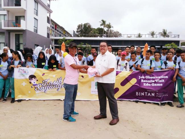 PT. BRC Lagoi Kenalkan Hotel dan Resort Kepada 291 Pelajar SMP di Bintan