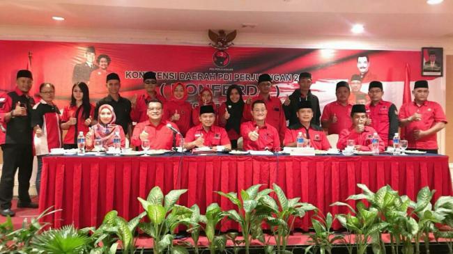 Indra Setiawan Kembali Jabat Ketua DPC PDIP Bintan 2019-2024