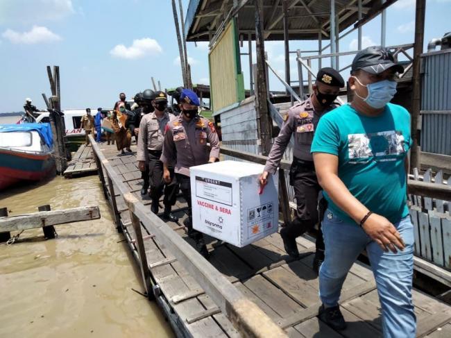 Vaksin Tahap II Tiba di Meranti, Target  8.000 Sasaran Disuntik