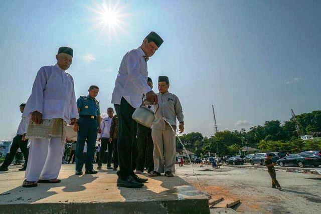 Pembangunan Astaka MTQ Kepri Ditarget Rampung Tiga Pekan