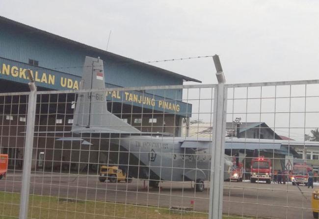 Ini Dugaan Penyebab Kebakaran di Pangkalan Udara TNI AL Tanjungpinang