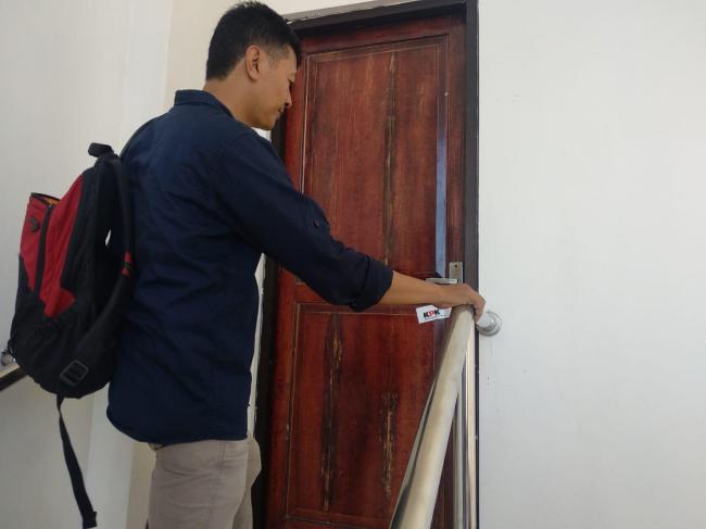 KPK Segel Ruang Kerja Nurdin Basirun