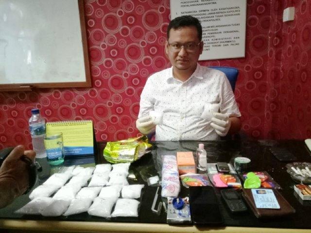 Polisi Bintan Amankan 950 Gram Sabu dalam Kemasan Teh Cina