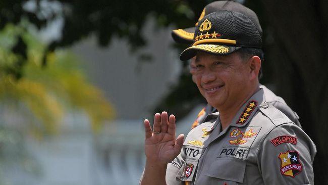 Jokowi Berhentikan Jenderal Tito dari Kapolri, Surat Sudah Diterima DPR