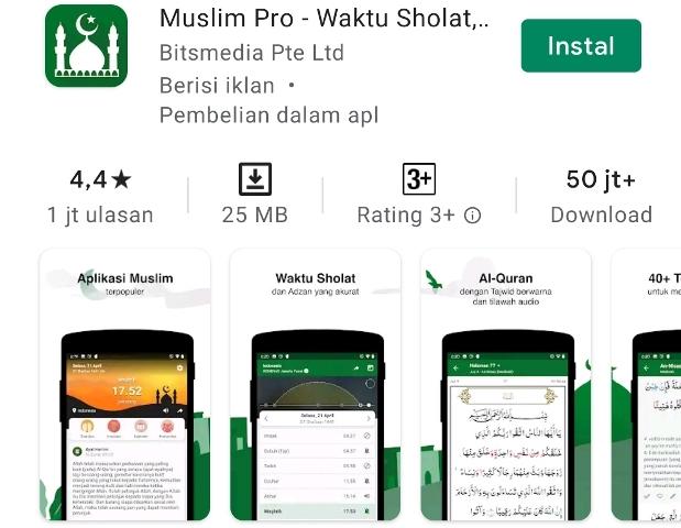 Aplikasi Muslim Pro Dituding Jual Data Pengguna ke Militer AS