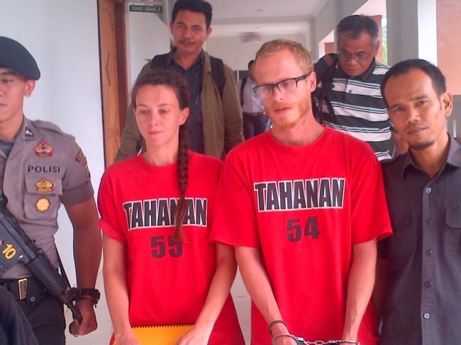 Dua Jurnalis Inggris Akhirnya Bebas dari Lapas Barelang