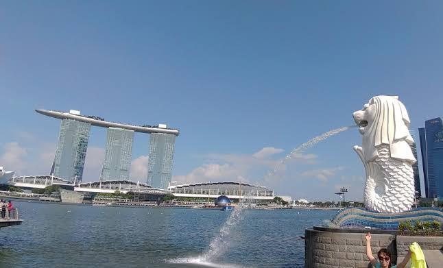 Patung Merlion di Singapura Terancam Dirobohkan