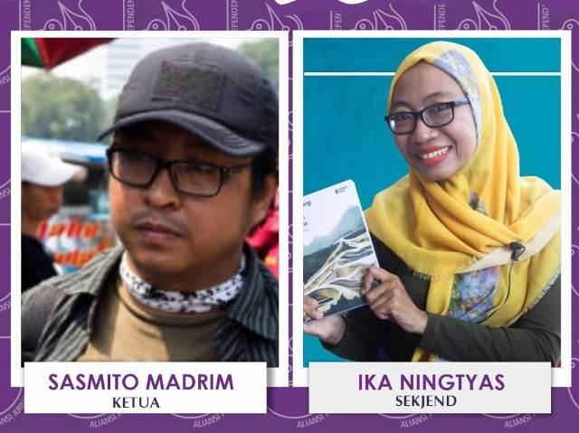 Duet Sasmito-Ika Pimpin AJI Indonesia Periode 2021-2024