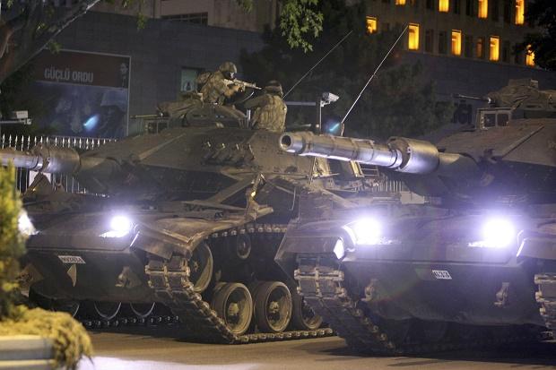 60 Orang Tewas Dalam Upaya Kudeta Militer di Turki