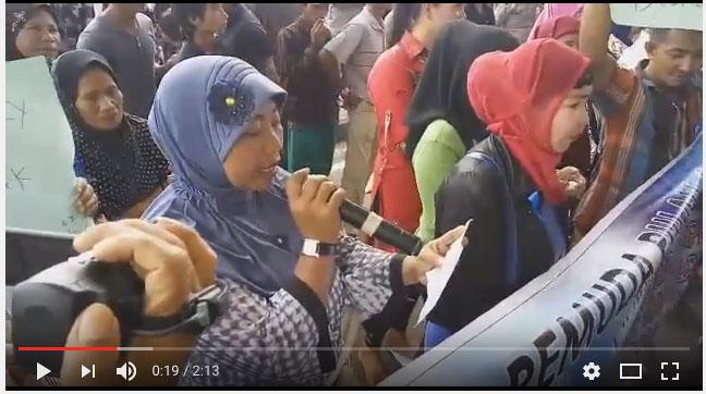 [VIDEO] Unjuk Rasa Warga Anambas di Kantor Gubernur Kepri
