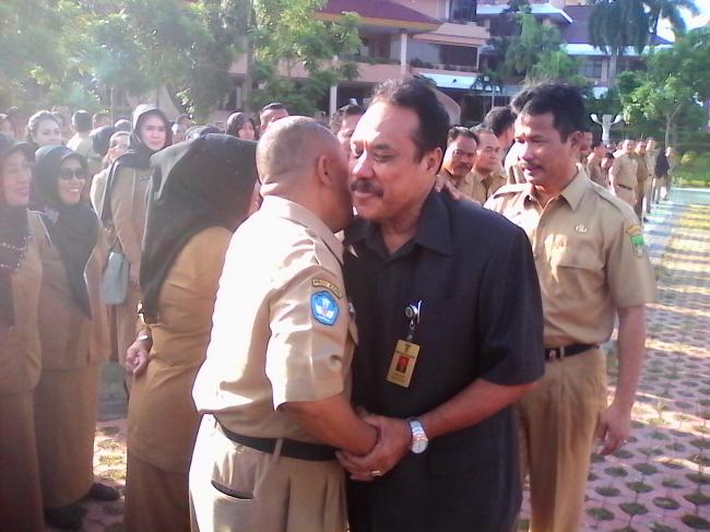 [BREAKINGNEWS] Jabatan Wako Berakhir, Ahmad Dahlan Pamitan ke Ribuan Pegawai Pemko Batam 