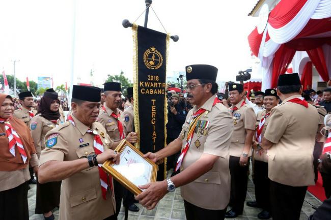 Kabupaten Bintan Kwarcab Pramuka Tergiat Tingkat Kwarda Kepri 2018
