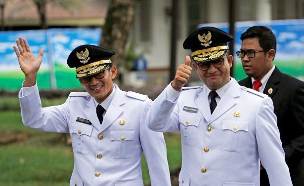 Ini Pidato Pertama Anies Usai Dilantik Jadi Gubernur DKI Jakarta