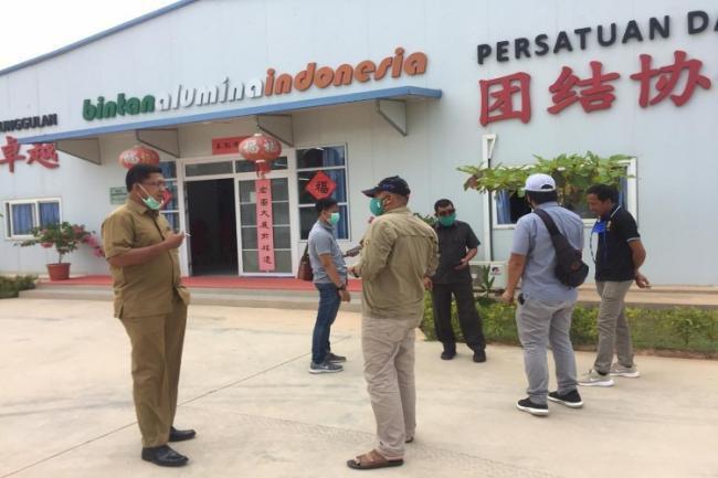 Belasan TKA Asal China Kembali Masuk PT. BAI di Bintan