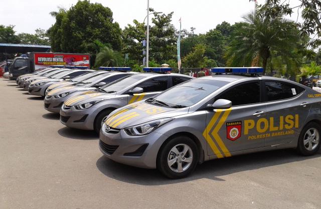 Polresta Barelang Dapat Bantuan 9 Unit Mobil, Ini Fungsinya