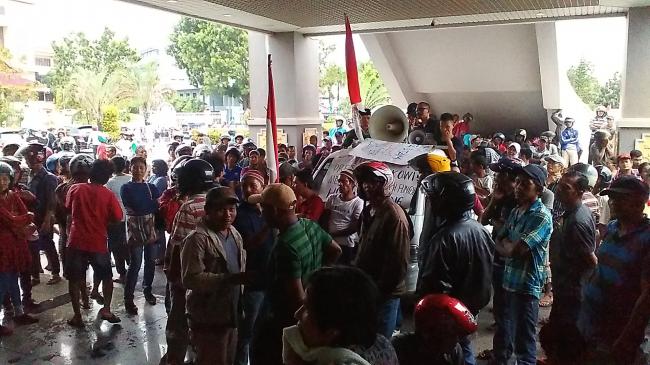 Warga Baloi Kolam Cemas Ada Posko Latihan Aparat di Dekat Permukiman