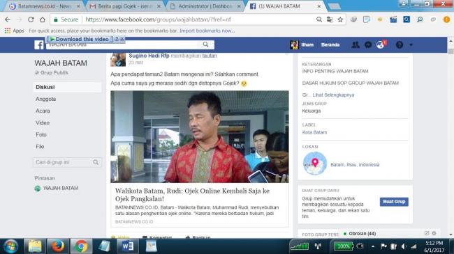 Kecaman Beribu Netizen untuk Walikota Batam; Menyedihkan dan Teer laaaa luuu!!