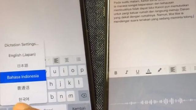 Ngetik Pakai Suara di Smartphone Ternyata Gampang
