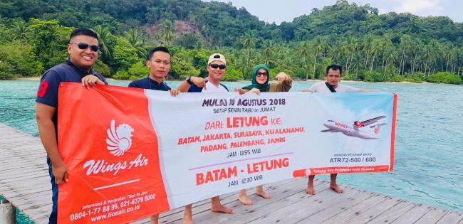 Lion Air Buka Rute Penerbangan Batam - Anambas 