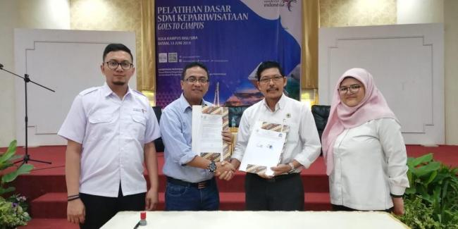 Berdayakan Mahasiswa, STT Ibnu Sina Lirik Sektor Wisata Gandeng Aspabri