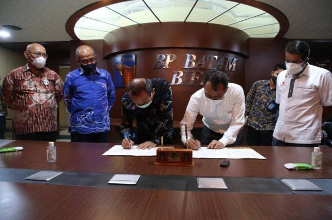 BP Batam dan Lion Air Teken Addendum MoU Sewa Lahan MRO Batam Aero Technic