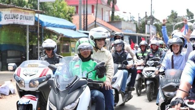 Deklarasi Dukungan Pengemudi Ojek Online ke Prabowo Dipersoalkan