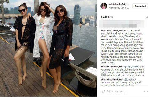 Pakai Baju Renang, Shinta Bachir: Aku Tidak Merugikan Siapapun