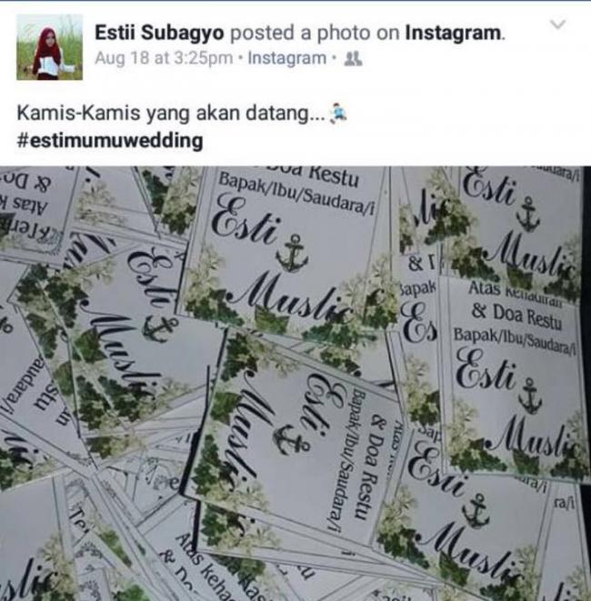 Kisah Sedih Calon Pengantin Jelang Kamis Kamis yang Akan Datang