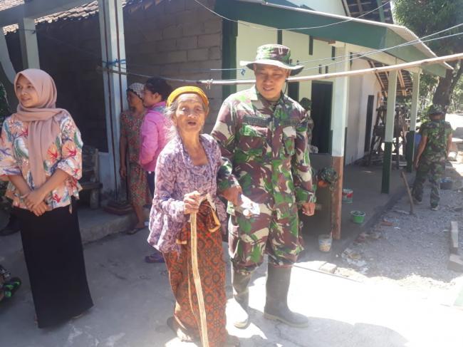 Kepedulian  Pelda Sunaryanto Terhadap  Warga Desa Bonomerto
