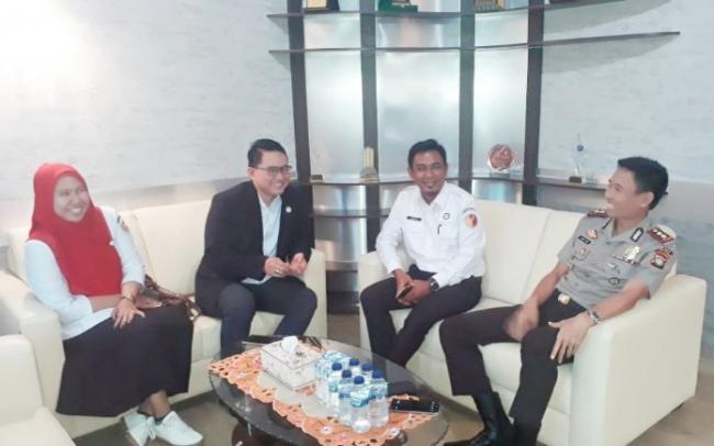 Kawal Pilkada 2020, Bawaslu Jalin Koordinasi dengan Polres Lingga