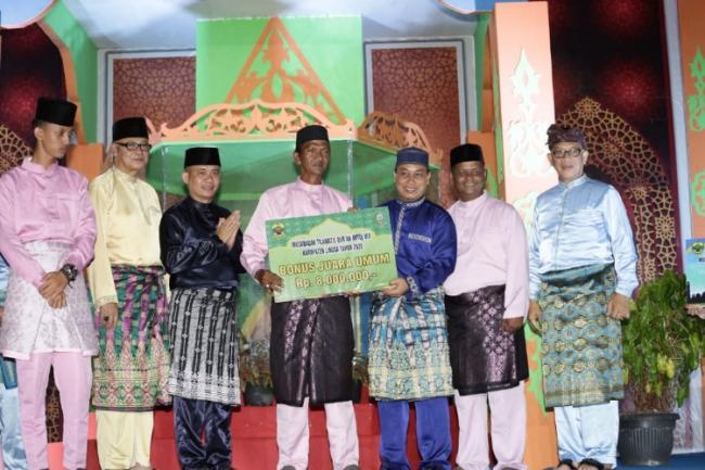 Singkep Barat Juara Umum MTQ VIII Lingga, 2 Peserta Dapat Bonus Umrah