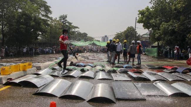 Korban Tewas di Demo Myanmar Bertambah 7 Orang