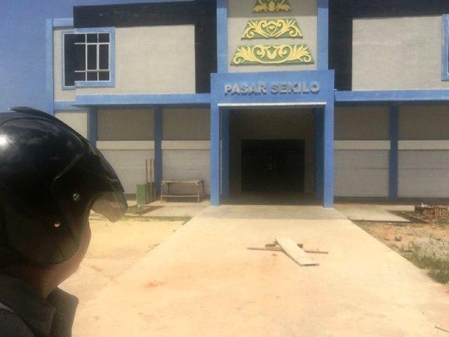 Merugi, Pedagang di Pasar Sekilo Bintan Pilih Angkat Kaki