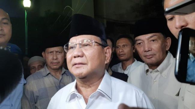 Prabowo Tolak Hasil Penghitungan Suara KPU
